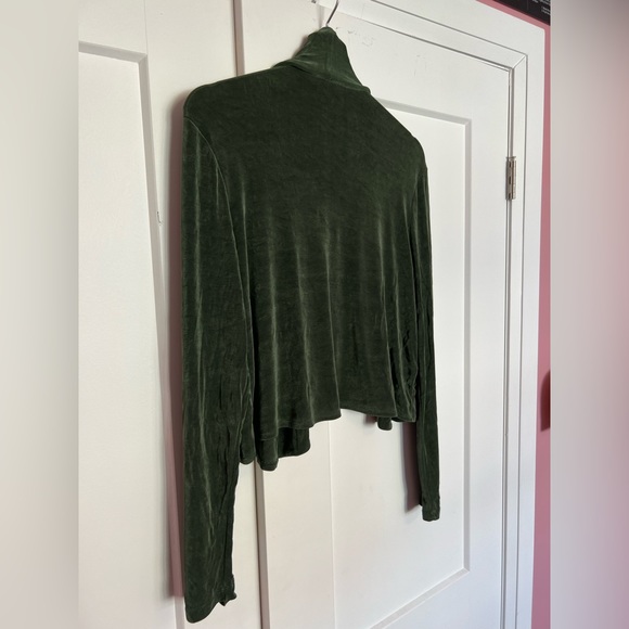 vintage green jacket / cardigan - Picture 4 of 4
